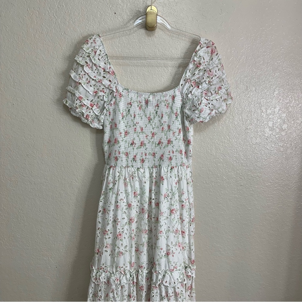 loveshackfancy Clementine floral dress Size 8 - Picture 15 of 16
